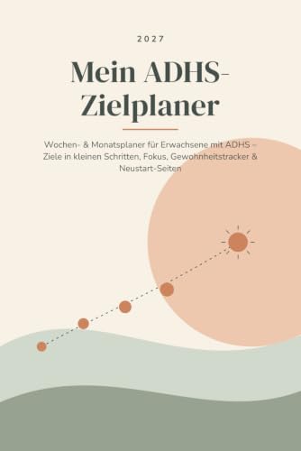 Cover: Mein ADHS-Zielplaner 2027